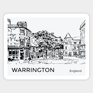 Warrington England Magnet